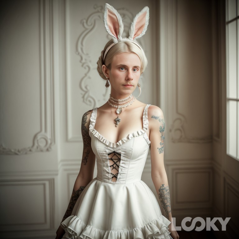 #Tiny_Bunny #Хэллоуин_вампир #Джентельмен #LOOKY_нейронка