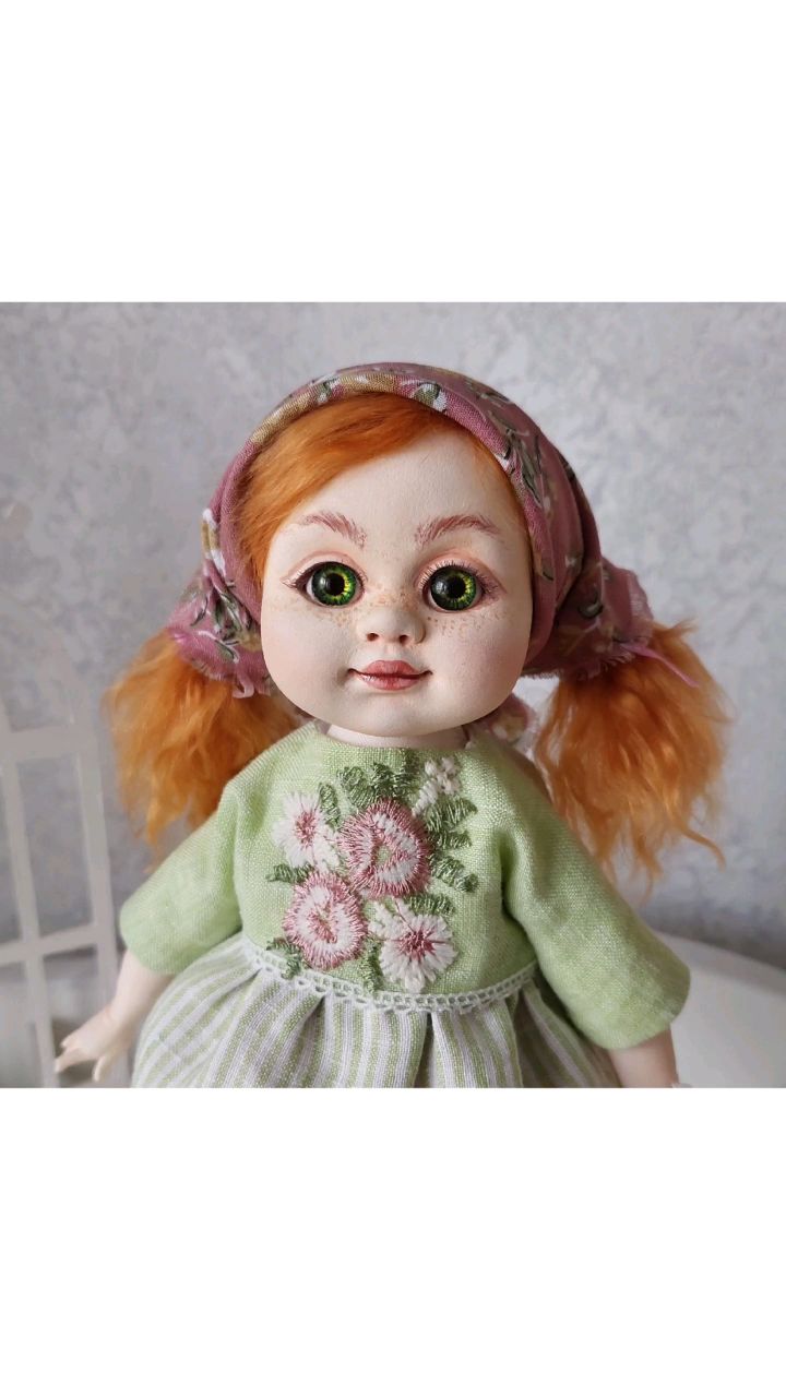 kudryasha_dolls в LOOKY. #кудряша_куклы. Ещё одна куколка рыж...