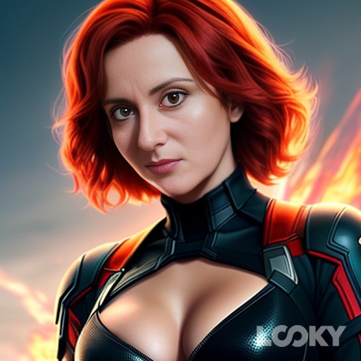 Lacky in LOOKY. #Черная_Вдова,#LOOKY_нейронка. #Черная_Вдова #LOOKY...