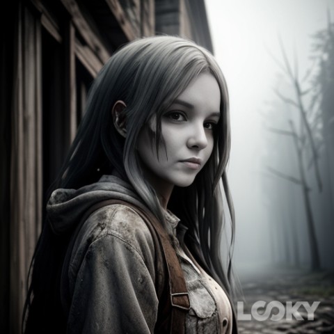 nicktashabane в LOOKY. #зомби,#LOOKY_нейронка. Если бы я была зомби...