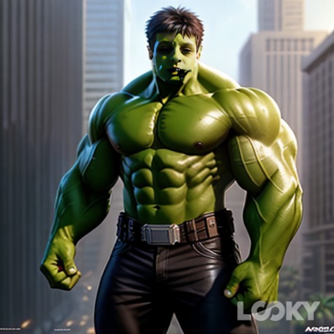 Looky_1700074908514 в LOOKY. #Халк,#LOOKY_нейронка. #Халк #LOOKY_нейронк...