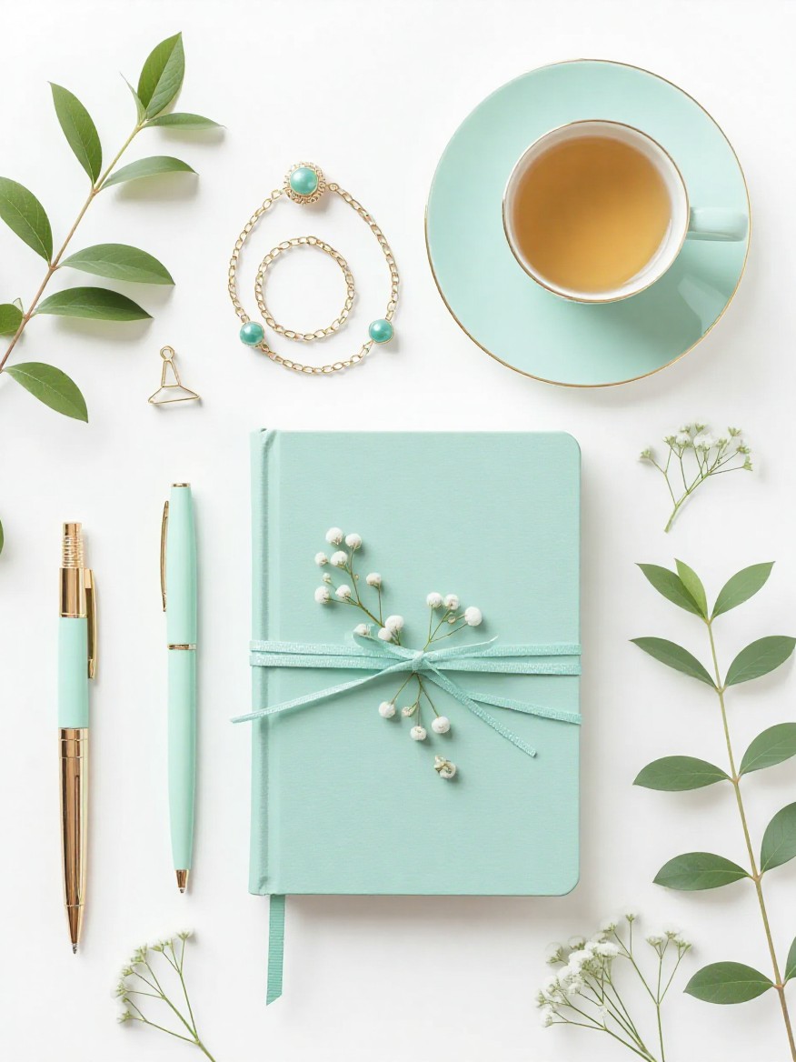 Утро в стиле мятного вдохновения 🌿📔☕