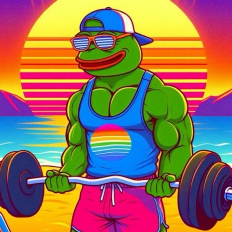 PEPE в LOOKY. #PEPE,#sport,#pump,#sunrise. #PEPE #sport #pump #...