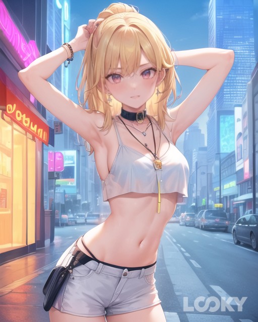  в LOOKY — #Аниме_Неон #LOOKY_нейронка