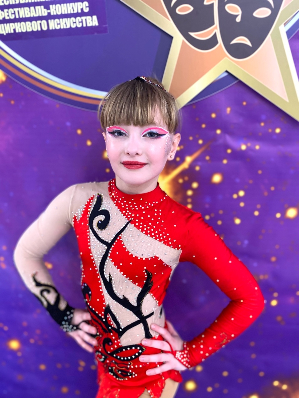 Моя маленькая гимнастка циркачка #дочь #доченька #цирк [#circus ](circus)#рекомендации #мамаидочь