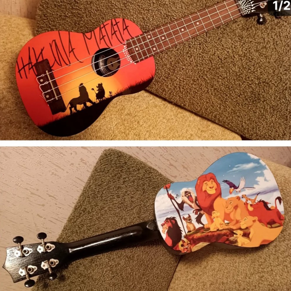 ukulelevitoriia в LOOKY — Укулеле  сопрано
"Акуна Матата"