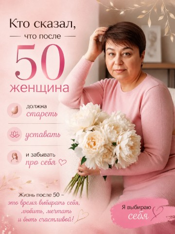 _sergienko_galina в LOOKY. #после50,#женщина50плюс,#любовьксебе,#здоровье,#красота,#счастье,#новаяжизнь,#выбираюсебя,#мотивациядляженщин🌷💞. 🌷 **Кто сказал, что...