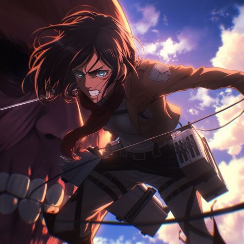 Maria Eisner в LOOKY. . [#attackontitan ](at...