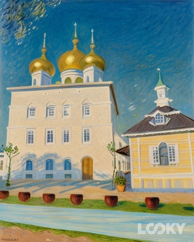 art.kuleshov в LOOKY. #Моне,#LOOKY_нейронка,#арт_путешествие,#ржд_бонус. «Муж в Тверь, жена -...