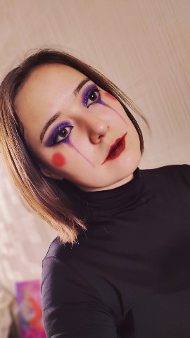 Оливочка в LOOKY. #макияж,#fnaf,#марионетка. #макияж #fnaf #марио...