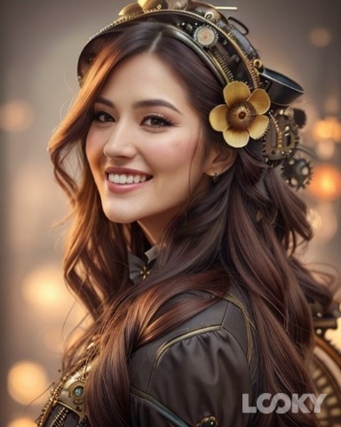 AmeSan в LOOKY. #Steampunk,#Third_of_September,#Fantasy,#LOOKY_нейронка. #Steampunk #Third_of...
