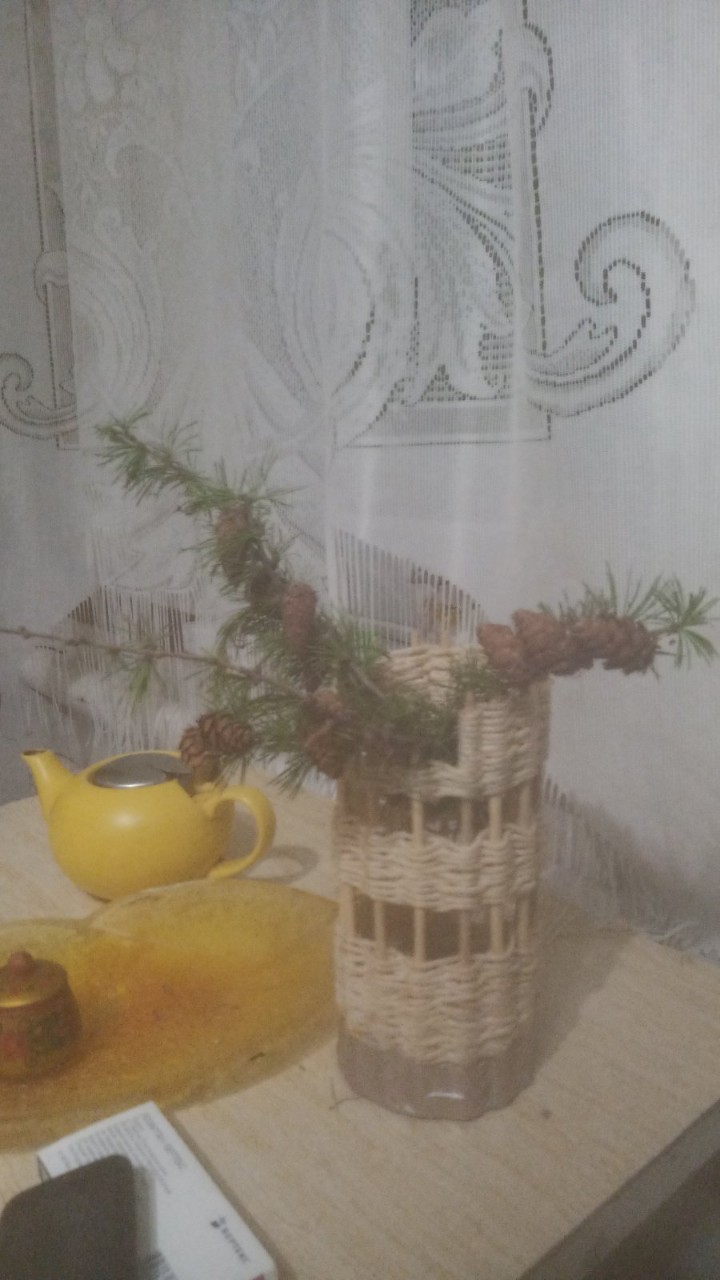 Садков Алексей in LOOKY. . Ваза из верёвки с ши...