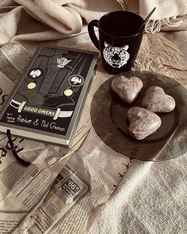 Looky_1673104899133 в LOOKY. #книги,#books,#чтение. «Благие знамения» Те...