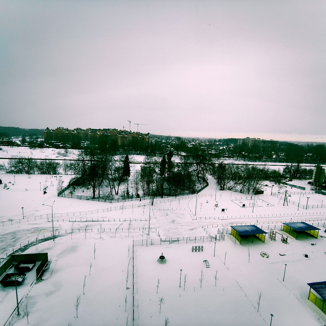 Вид из окна жилого комплекса в Долгопрудном #новостройка #приемкаквартиры #стройка #ремонт #видизокна