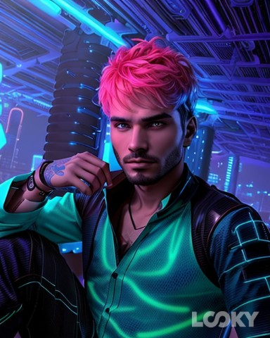 rkrajkumar516 в LOOKY. #Neon,#LOOKY_нейронка. #Neon [#Futurism](Fu...