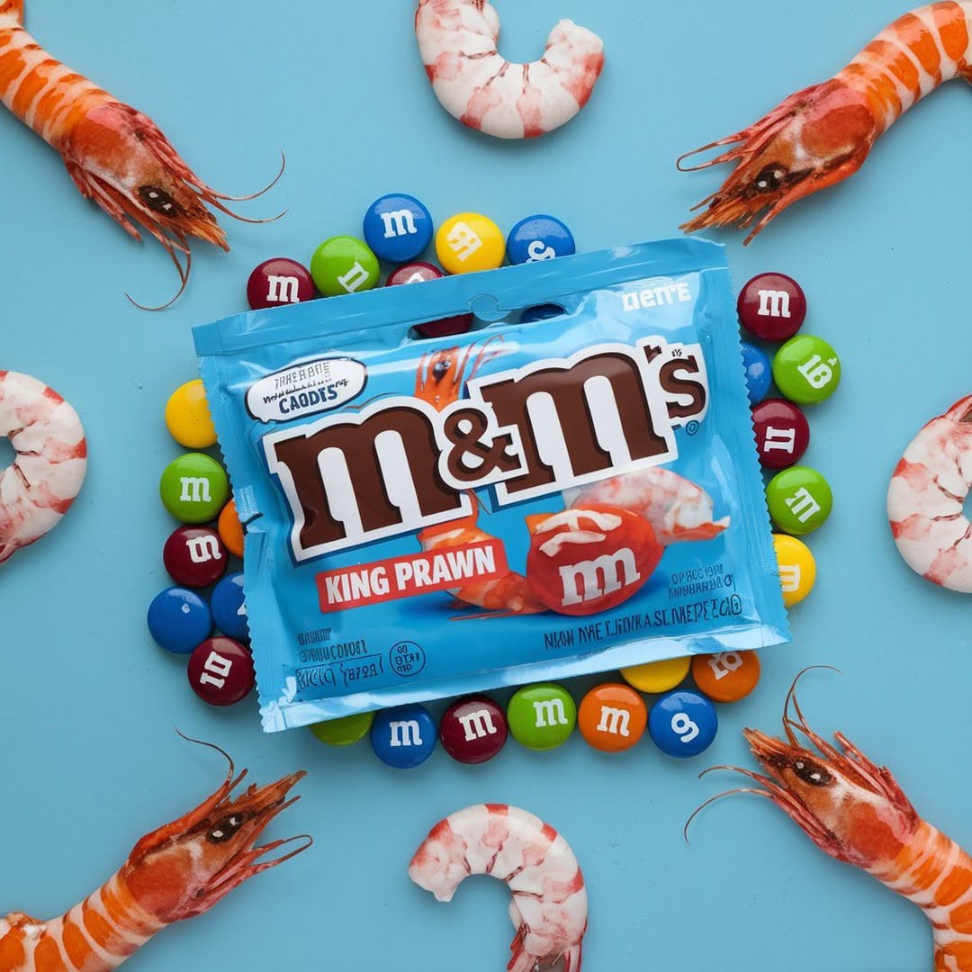 Exotica Taste в LOOKY. . M&M's king prawn fla...
