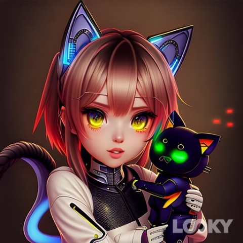Looky_178611331338278 в LOOKY. #Киберпанк,#LOOKY_нейронка. #Киберпанк #LOOKY_не...