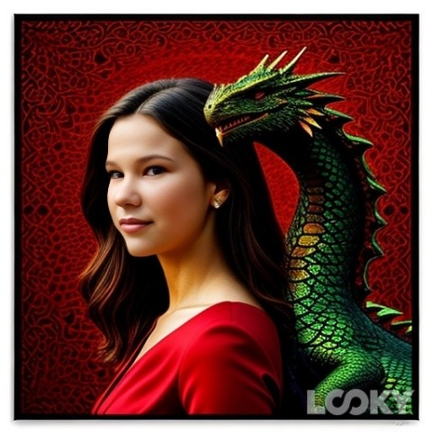 Looky_177719926969088 в LOOKY. #Красный_дракон,#LOOKY_нейронка. #Красный_дракон #LOO...