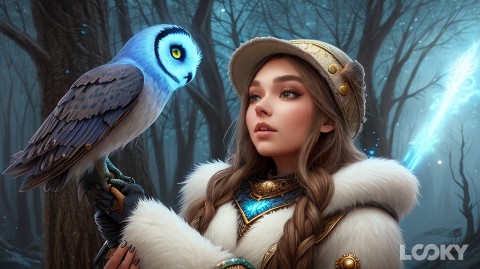 Mari_Potanina в LOOKY. . Навестила сову Беллу...