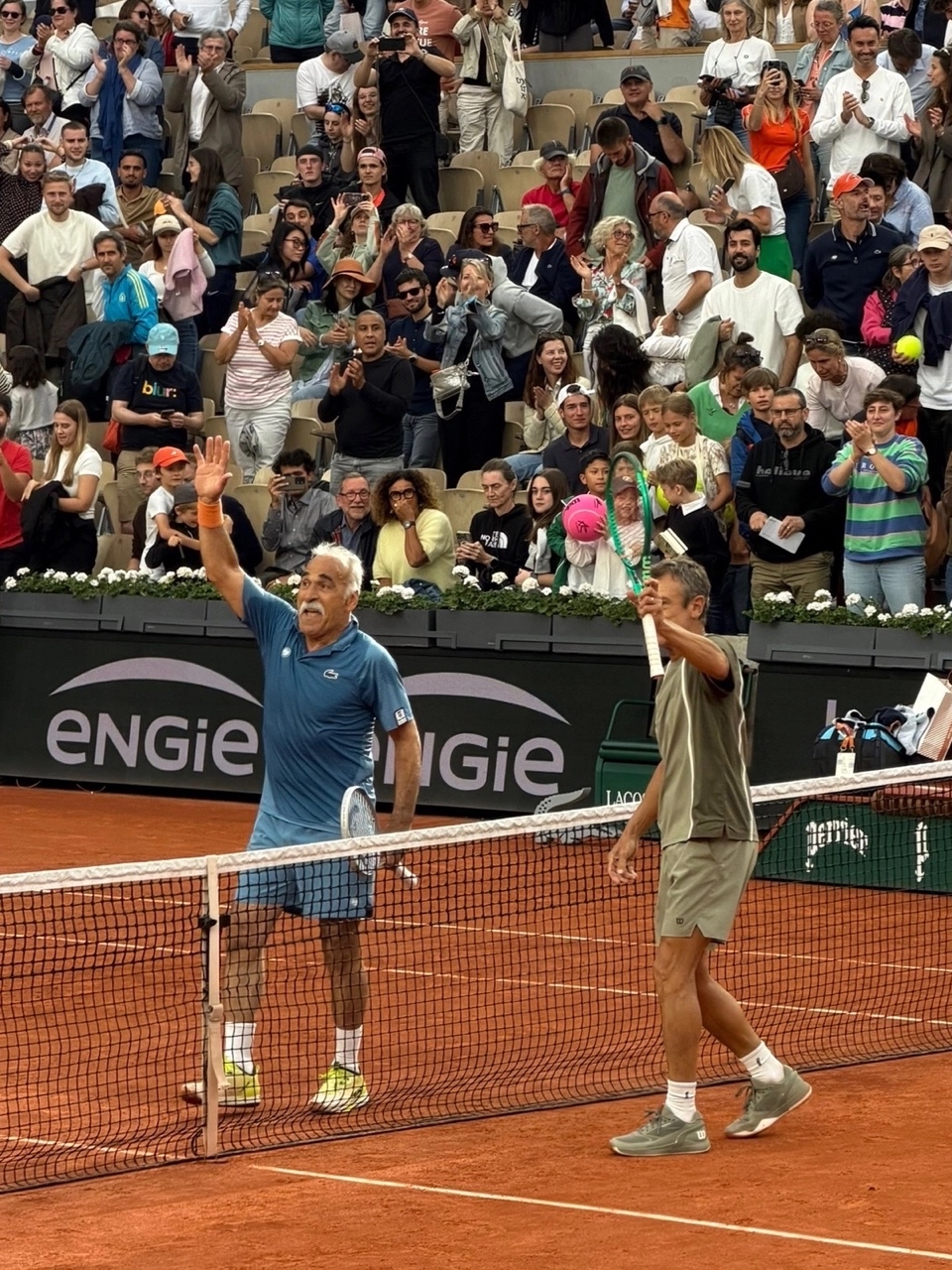Venera_LOOKY в LOOKY. #турнир,#ROLAND_GARROS,#France,#Paris,#Bahrami,#легенды_тенниса,#2026. Матч с легендами тен...