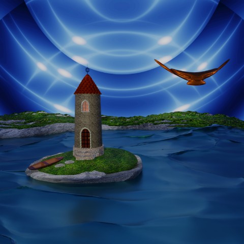 Nalex в LOOKY. #фэнтези,#3d,#blender,#render,#graphic. Мир фэнтези, Логово ...