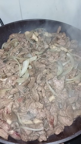 Tanyanotpp в LOOKY. . Куриная печень с лук...