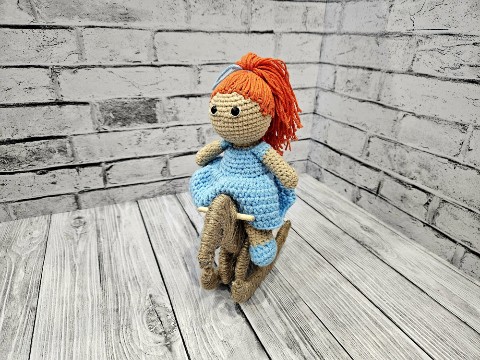 Tvorcheskaya_masterskaya_Anyaka в LOOKY. #вязанныеигрушки,#игрушкиамигуруми,#ручнаяработа,#хобби,#своимируками,#творчество,#вязаниекрючком,#амигуруми,#вязание,#кукла,#аязаннаякуколка,#рыжая. Вот такая милашечка ...