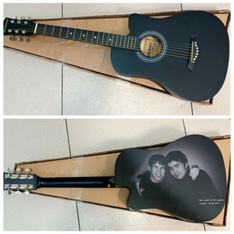 ukulelevitoriia в LOOKY. . Гитара с индивидуаль...