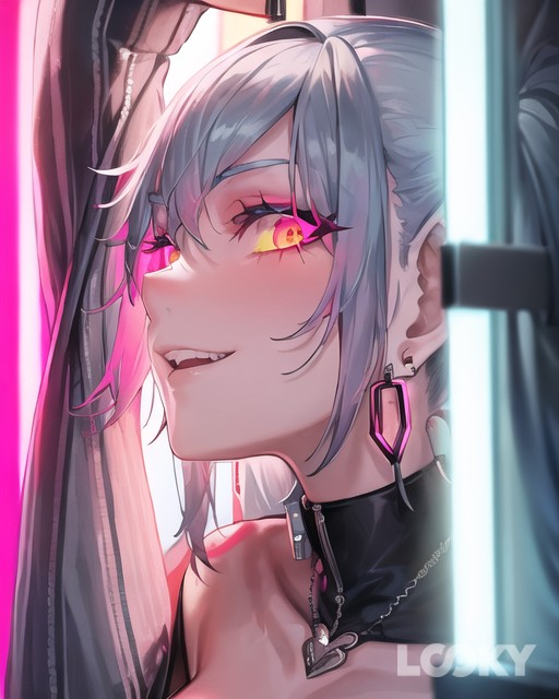 #Аниме_Неон #LOOKY_нейронка #girl #anime #animegirl #face #neon #Аниме #девушка #анимедевушка #неон