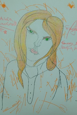 Looky_173455380543104 в LOOKY. . Стиль Рисунка: Портр...