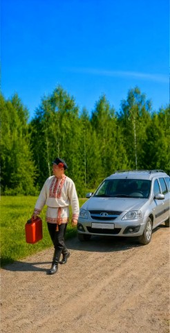 Иван в LOOKY. . Частушки про бензин ...