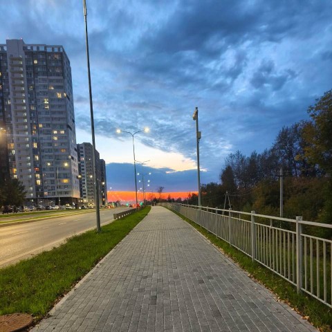 Looky_175223609393520 в LOOKY. . Небо над Пермью окра...