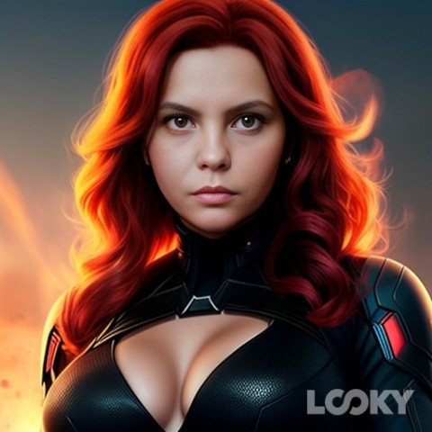 Looky_178905825409430 в LOOKY. #Черная_Вдова,#LOOKY_нейронка. #Черная_Вдова #LOOKY...