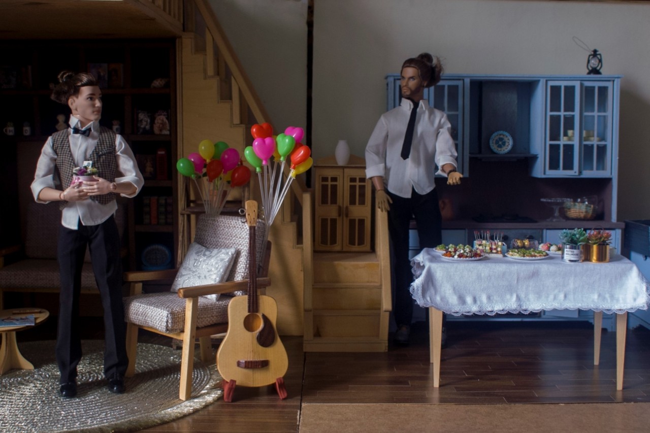 barbie_nnov в LOOKY — Вот наступил праздник — 8 марта. Парни встали рано. Миша при