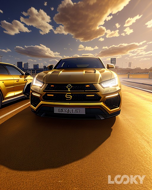 Макар in LOOKY. #Lamborghini,#urus,#Золото,#Футуризм,#LOOKY_нейронка. #Lamborghini #urus #...