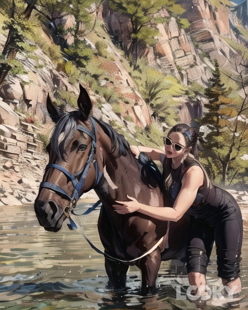 PrinsessDawnm в LOOKY — #Комикс #LOOKY_нейронка [#horse](horse) [#russiangirl](russi