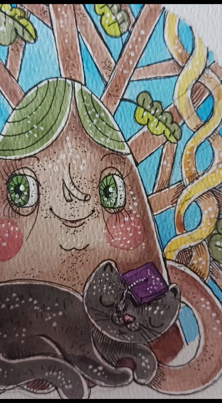 PinkRainForest в LOOKY. #пушкин,#акварель,#моиработы,#ручнаяработа,#художник. [#watercolorpainting...