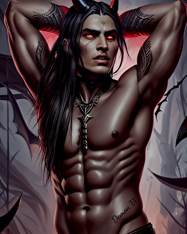 Demon Vi в LOOKY. #Sexy,#Dark. Hot demonic guys. 🔥...
