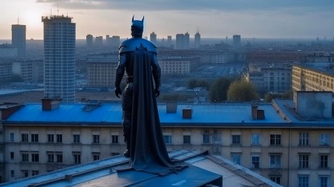 Аман в LOOKY. . Бэтман в Казахстане