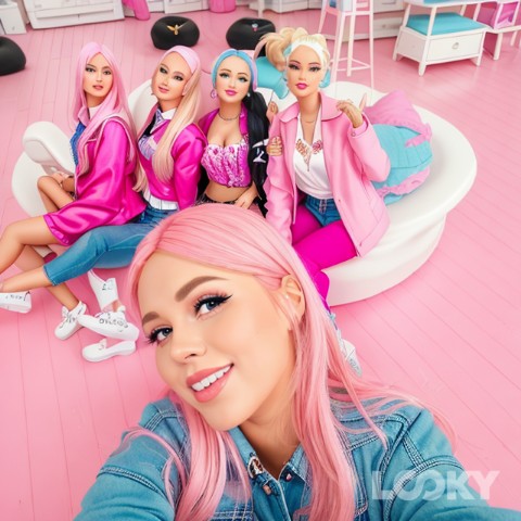 Perfluence  SS 23 в LOOKY. #Barbie,#LOOKY_нейронка. #Barbie #LOOKY_нейро...