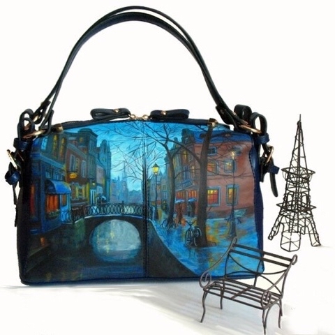 Velerti Art в LOOKY. #ручная_роспись,#сумка,#velerti_art,#bag,#handpainted,#design. Сумка с ручной роспи...