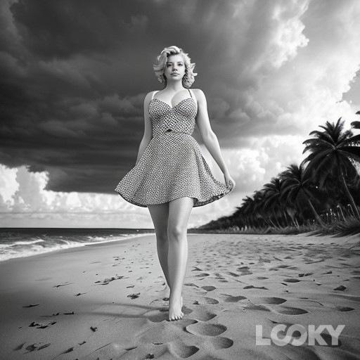 Jazz в LOOKY — #Lady_on_the_beach #LOOKY_нейронка