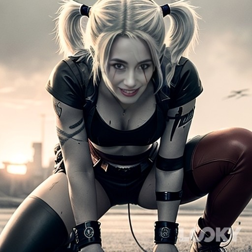 bou_link in LOOKY. #Харли_Квин,#LOOKY_нейронка. #Харли_Квин #LOOKY_н...
