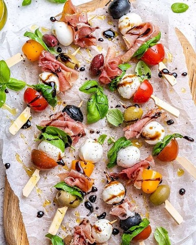 Chefvtoyan в LOOKY. . Canape salad caprese