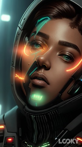 IceElix в LOOKY. #Cyberpunk,#LOOKY_нейронка. #Cyberpunk #LOOKY_не...