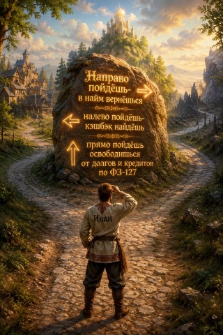 ErstevoLife в LOOKY. #сказка,#финансоваяграмотность,#кредитоффнет,#выборсвоегопути,#мысвои. Стоял Иван  на переп...