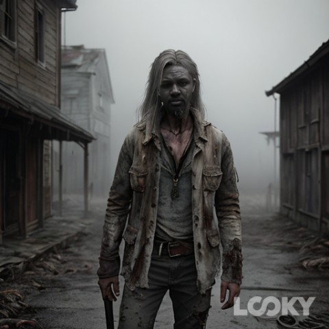 Looky_1700275778891 в LOOKY. #Halloween_zombie,#LOOKY_нейронка. #Halloween_zombie #L...