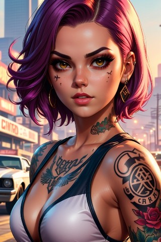 Music mix в LOOKY. . Девушка в стиле GTA
...