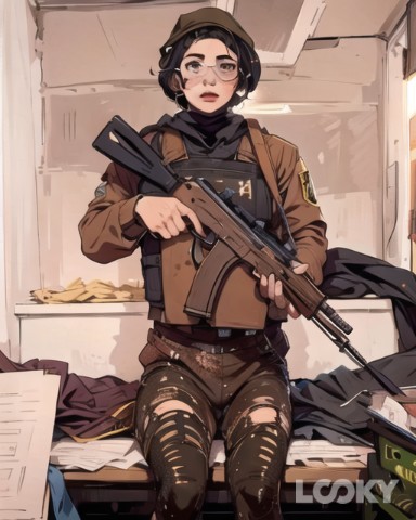 Guns and Tits в LOOKY. #Комикс,#LOOKY_нейронка. #Комикс #LOOKY_нейро...