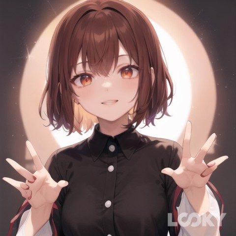 Чара в LOOKY. #Аниме,#LOOKY_нейронка,#Андертейл,#Undertale. #Аниме #LOOKY_нейрон...